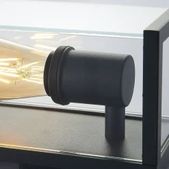 Susanne utendørs vegglampe, kantet, glassert, sett med 2 stk