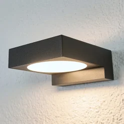 Svart LED-vegglampe til badet Natalja