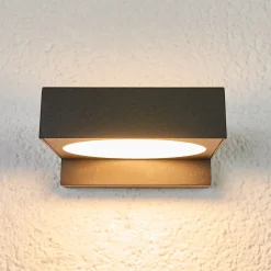 Svart LED-vegglampe til badet Natalja