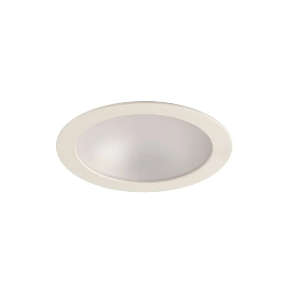 Sylvania LED-innfellingslampe Start, IP54, hvit, 830, Ø 17,5 cm