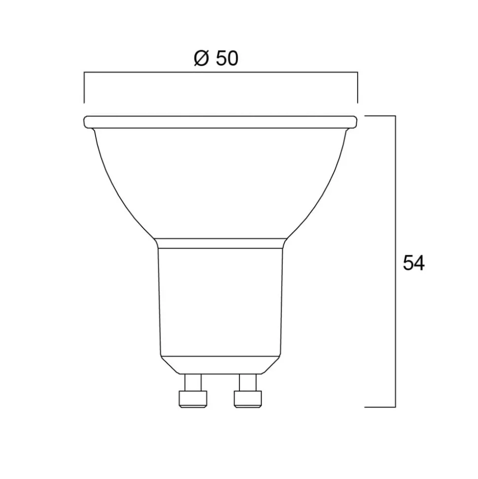 Sylvania LED-reflektor GU10 2W 3°000 K 36 lm