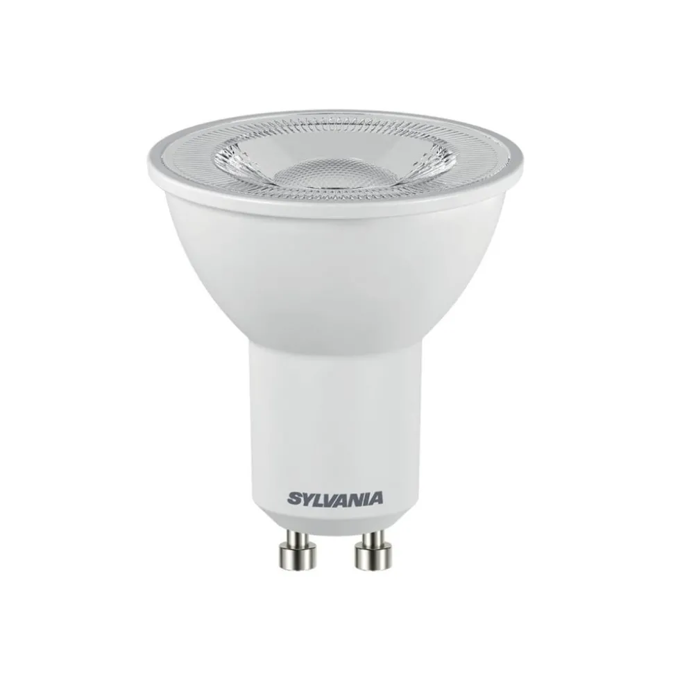 Sylvania LED-reflektorpære GU10 7W 6 500 K 36° 620 lm hvit
