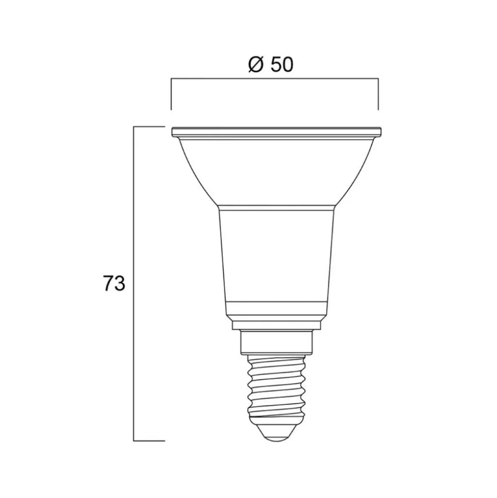 Sylvania LED-reflektorpære E14 4,5W PAR16 3000K 36° 345lm