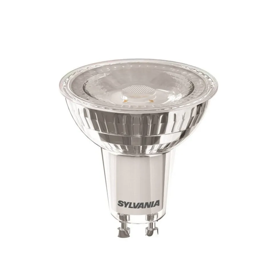 Sylvania LED-reflektorpære GU10 6W 6 500 K 36° 630 lm glass