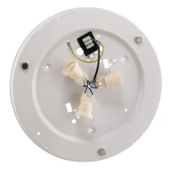 Taklampe Bilbao, grå/gull, Ø 45 cm