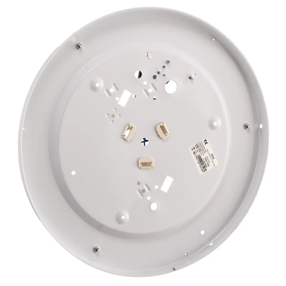 Taklampe Bilbao, grå/gull, Ø 45 cm