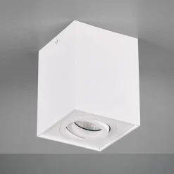 Taklampe Biscuit, 1 lyskilde, hvit