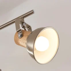 Taklampe Dennis med tre, 3 lyskilder, avlang