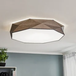 Taklampe Kantoor New, Ø 88 cm, grå