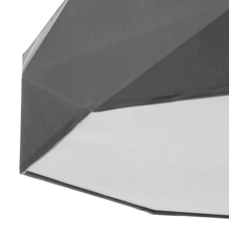 Taklampe Kantoor New, Ø 88 cm, grå