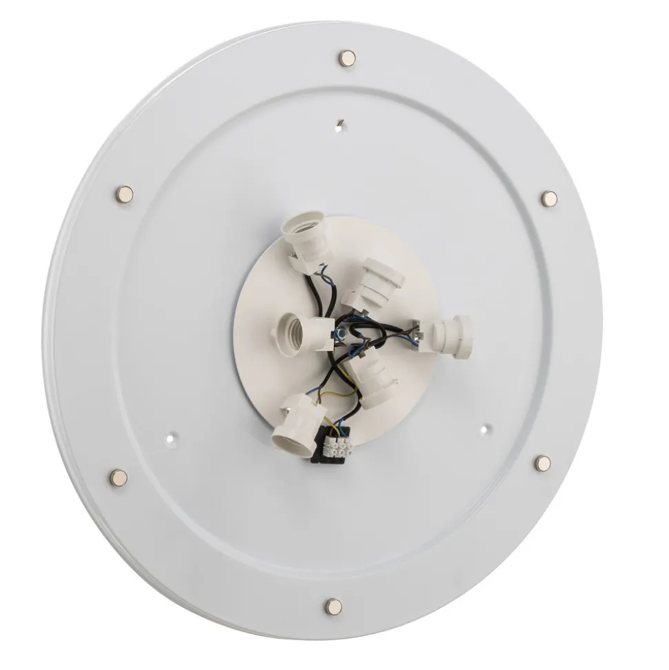 Taklampe Kantoor New, Ø 88 cm, grå