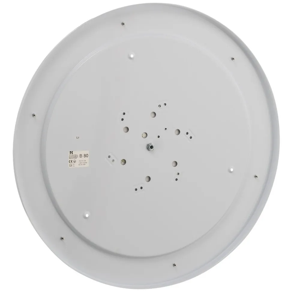 Taklampe Kantoor New, Ø 88 cm, grå