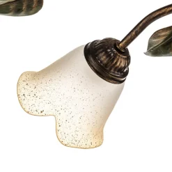 Taklampe Miranda med 5 lyskilder, bronse