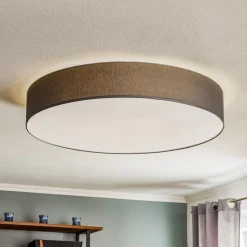Taklampe Rondo, grå Ø 80 cm