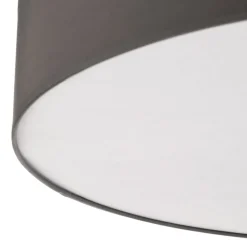 Taklampe Rondo, grå Ø 80 cm