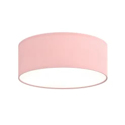 Taklampe Rondo Kids, Ø 38 cm, rosa