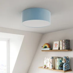 Taklampe Rondo Kids, Ø 38 cm, blå