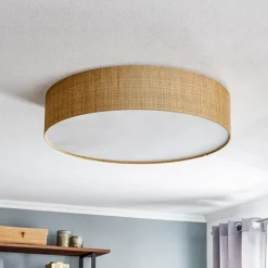 Taklampe Turda, Ø 65 cm, gull