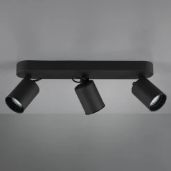 Takspot Pago, 3 lyskilder, svart