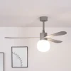 Takvifte Amelia Ball LED-lampe grå