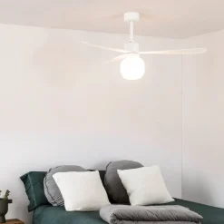 Takvifte Amelia Ball, LED-lampe, hvit