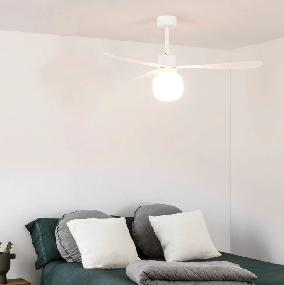 Takvifte Amelia Ball, LED-lampe, hvit