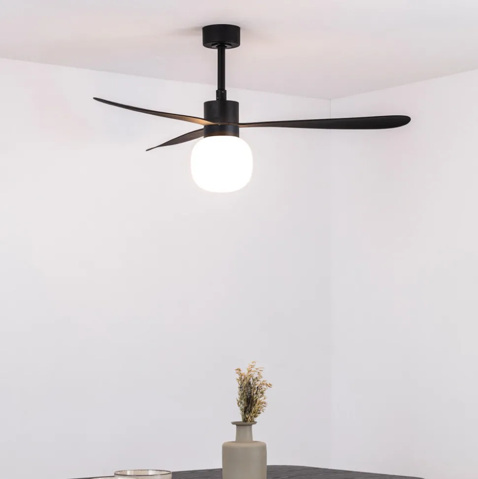 Takvifte Amelia Ball LED-lampe svart