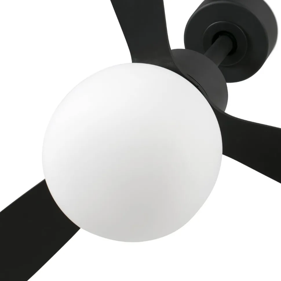 Takvifte Amelia Ball LED-lampe svart