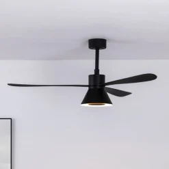 Takvifte Amelia Cone, LED-lampe, svart