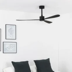 Takvifte Amelia, DC-motor, 3 blad, svart