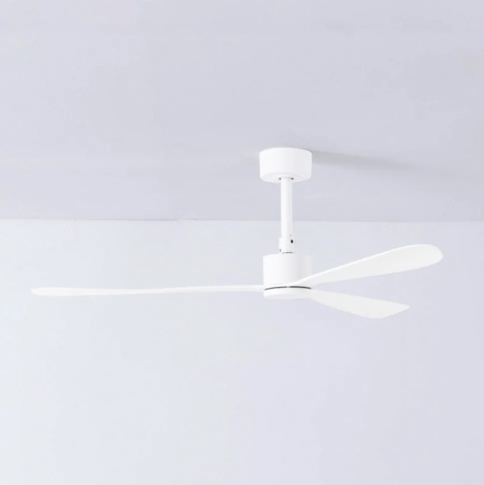 Takvifte Amelia, DC-motor, 3 blad, hvit