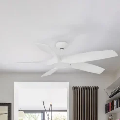 Takvifte Cocos L med LED-lampe, DC, hvit