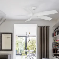 Takvifte Cocos L med LED-lampe, DC, hvit