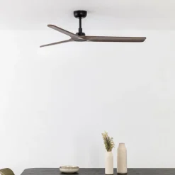 Takvifte Heywood M DC, svart / mørkt tre