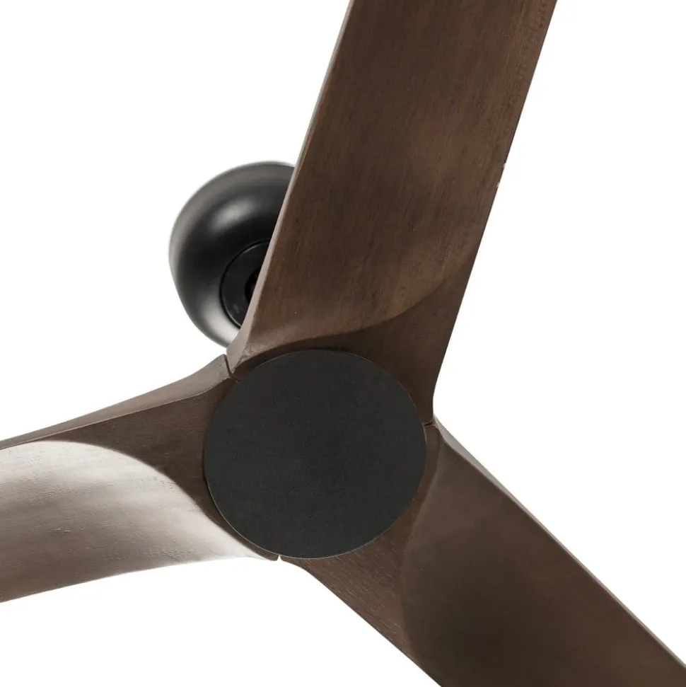 Takvifte Heywood M DC, svart / mørkt tre