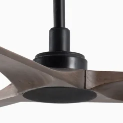 Takvifte Heywood M DC, svart / mørkt tre