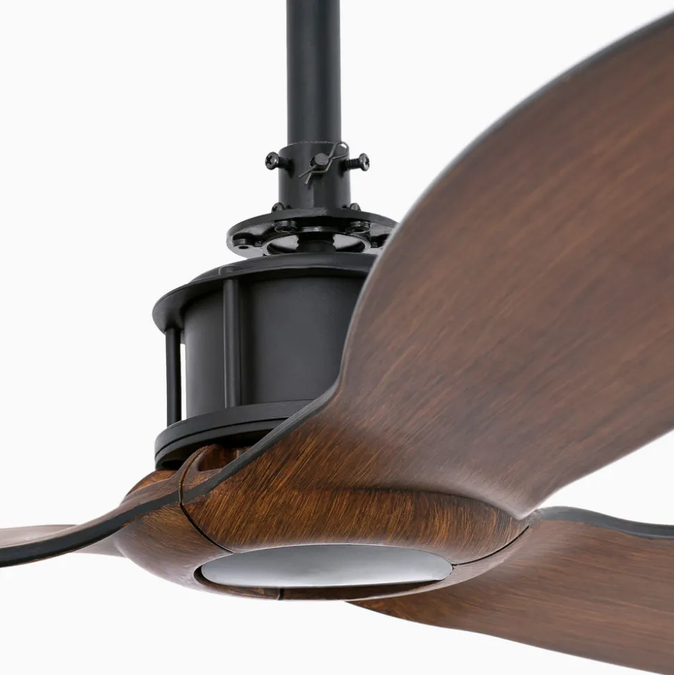 Takvifte Just Fan M svart / mørkt tre