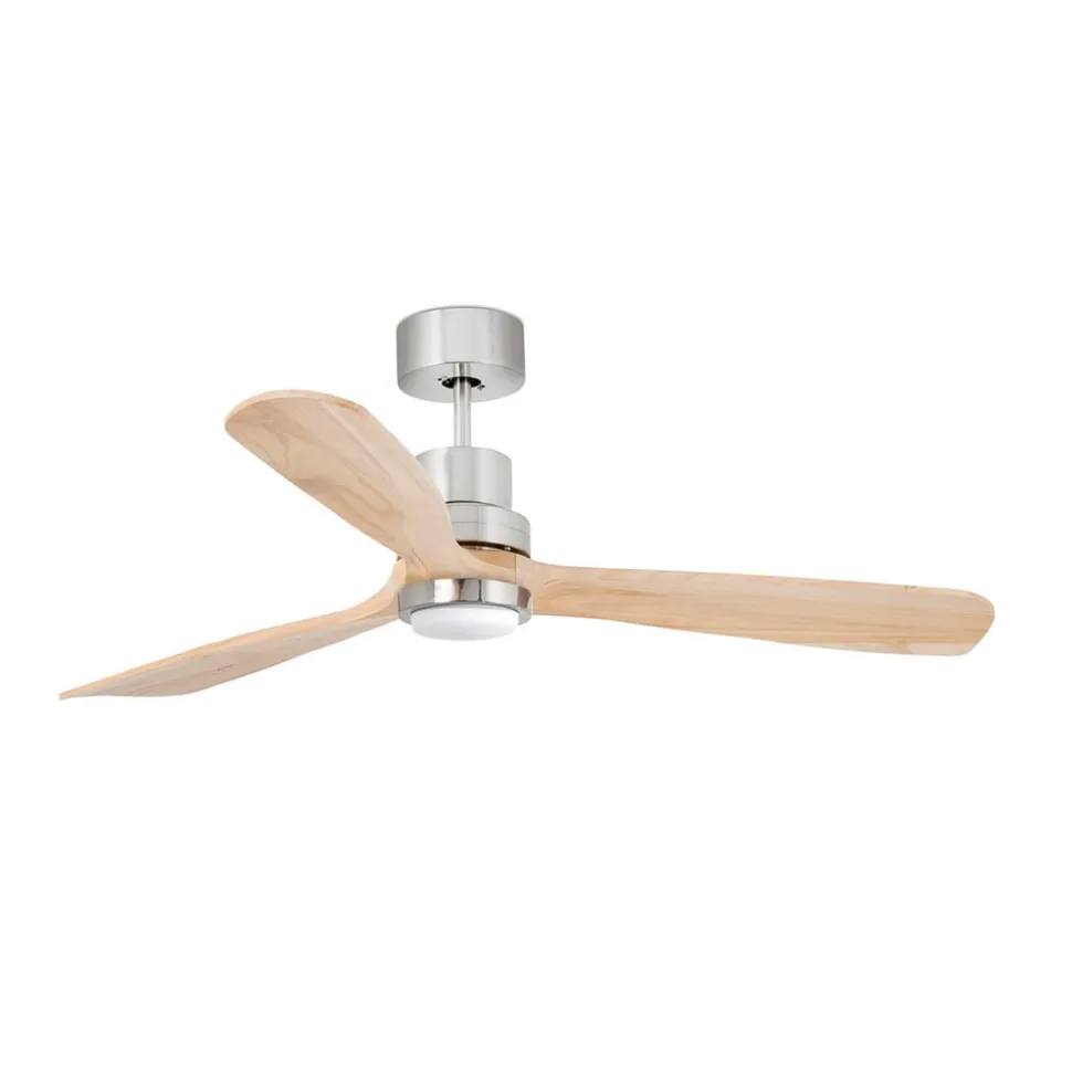 Takvifte Lantau L LED nikkel/lys furu