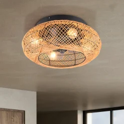 Takvifte Lillesand med lys, stillegående, Ø 50 cm, fjernkontroll