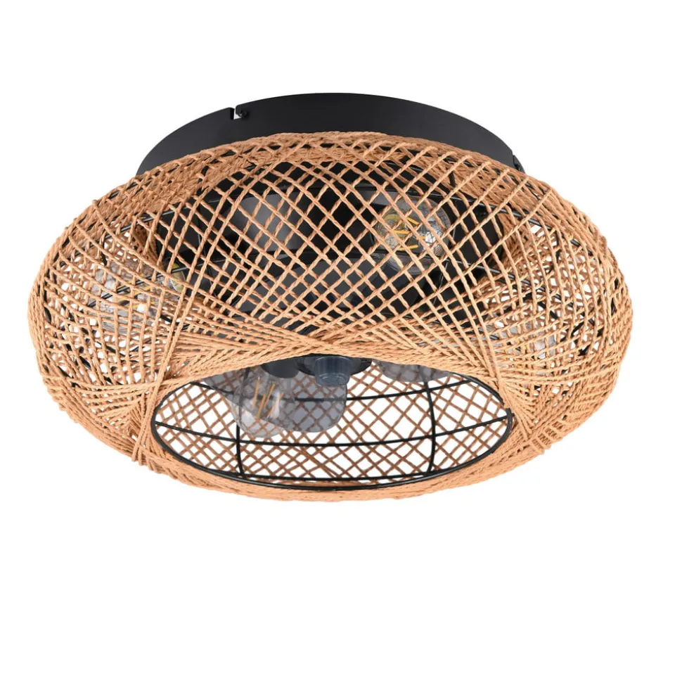 Takvifte Lillesand med lys, stillegående, Ø 50 cm, fjernkontroll