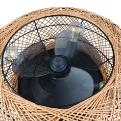 Takvifte Lillesand med lys, stillegående, Ø 50 cm, fjernkontroll