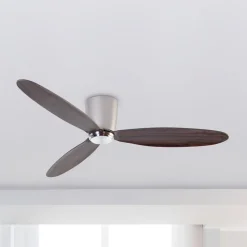 Takvifte Nias L DC nikkel/mørkt tre