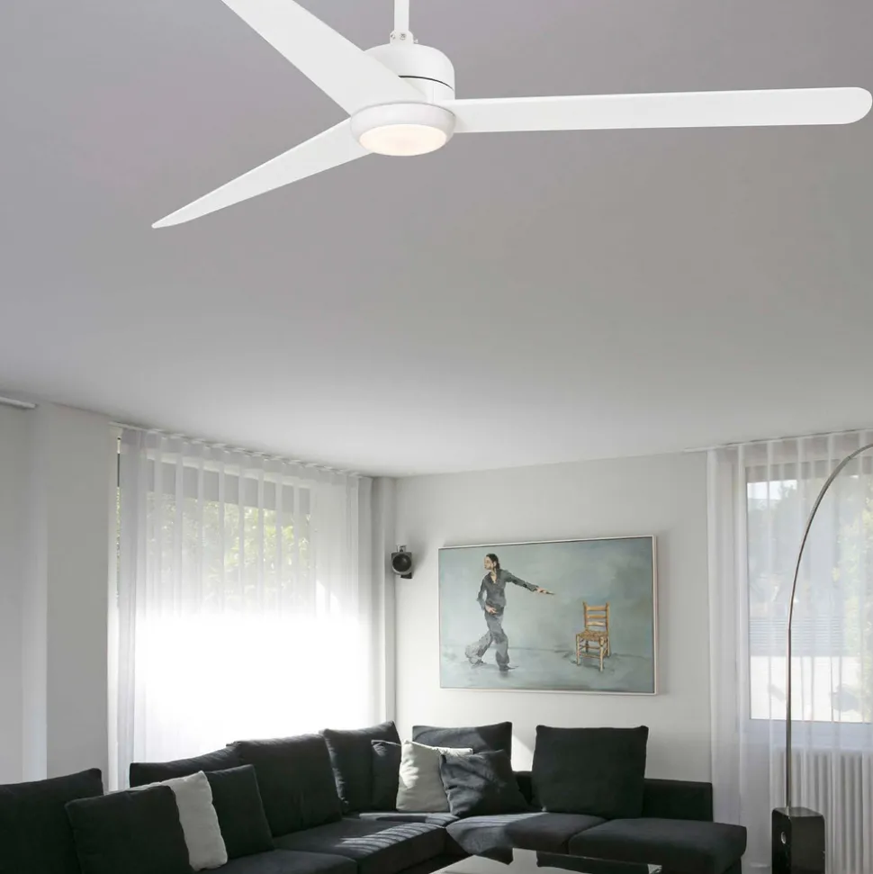 Takvifte Nu med LED-lys, hvit