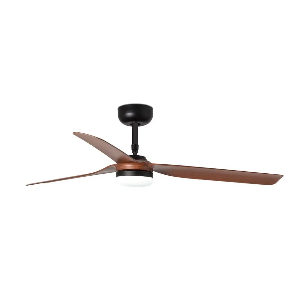 Takvifte Punt M DC LED svart/mørkt tre