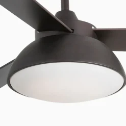 Takvifte Rodas med LED-lampe, brun