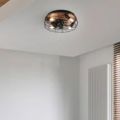 Takvifte Trondheim, fjernkontroll, 4xE27, tre