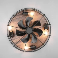 Takvifte Trondheim, fjernkontroll, 4xE27, tre