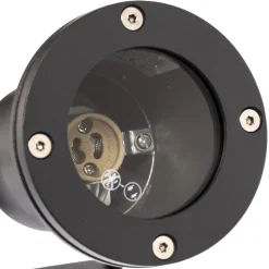 Tessa utendørs spot med jordspyd, grå