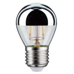 Toppforspeilet lyspære E27 drop 827silver 2,6W