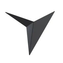 Trame LED-vegglampe svart